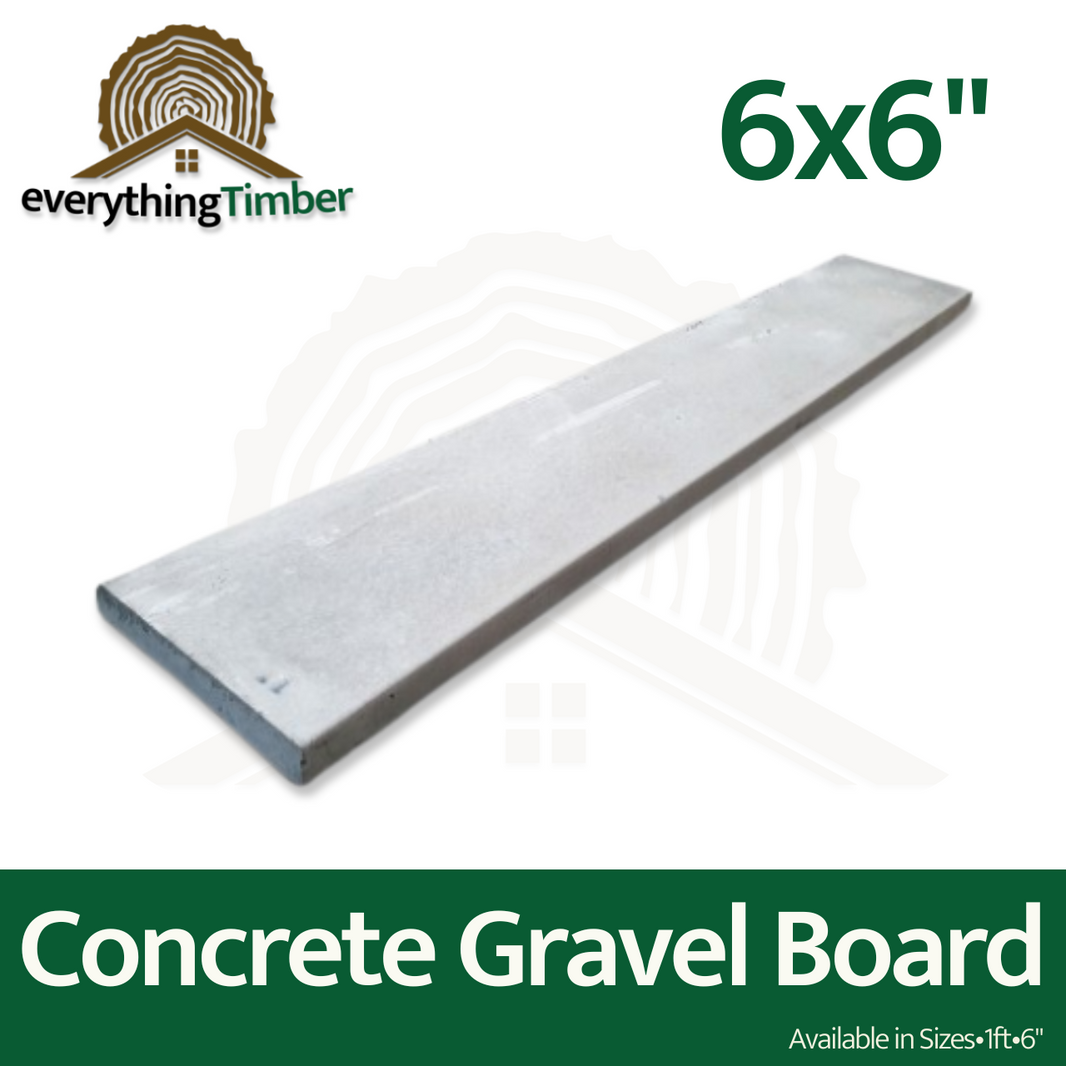 Plainface Gravel Board 6FT X 6INCH