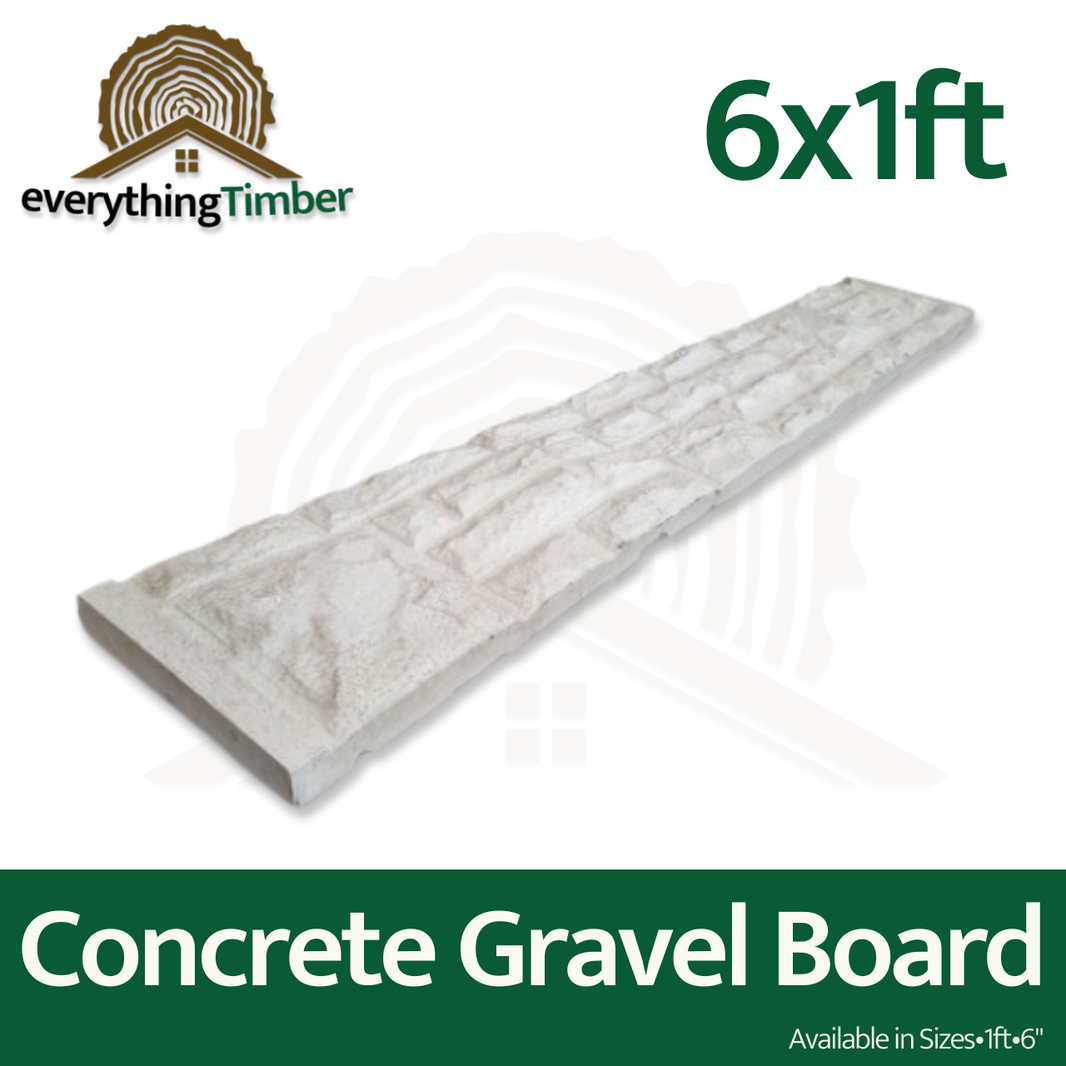 Rockface Gravel Board 6FT X 1FT
