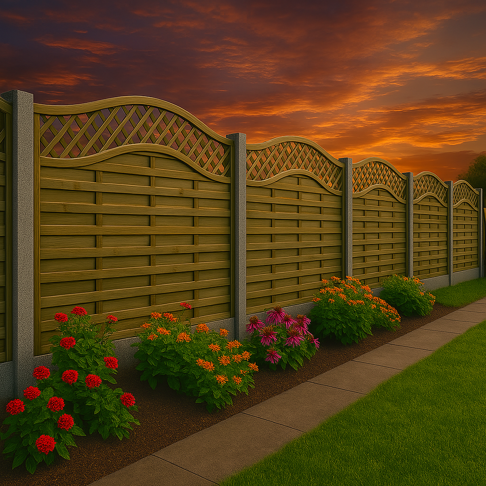European Fence Panel 6Ft X 3Ft